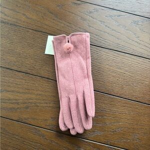 Elegant Pink Women's Gloves